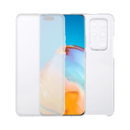 Funda de Silicona 360º para Huawei P40 Pro Transparente